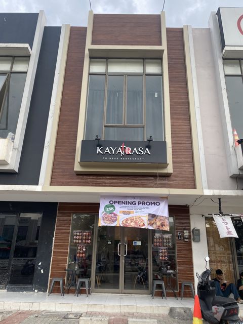 Kaya rasa Chinese Food