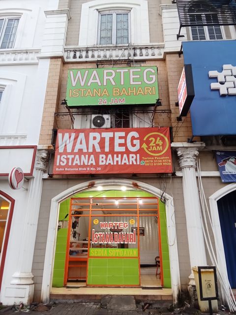 WARTEG istana bahari