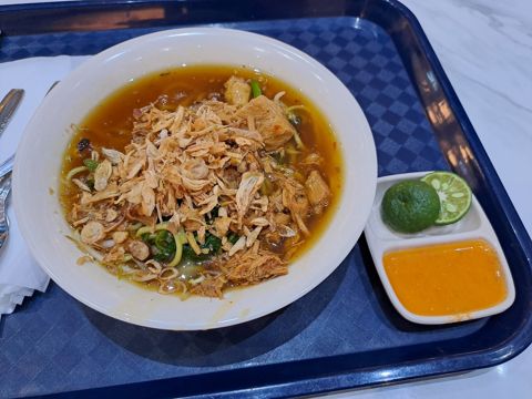 Mie kangkung & Siomay Si Jangkung